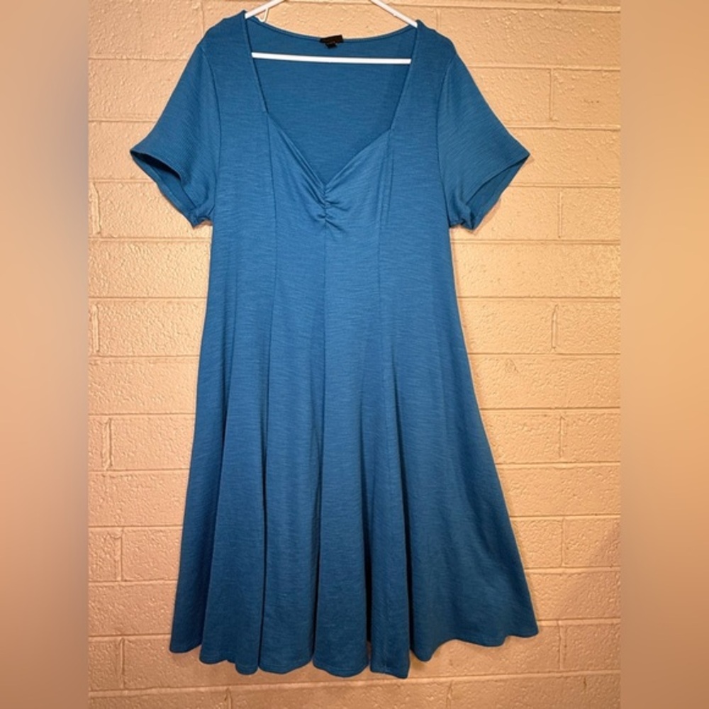 Torrid Teal Knit Top
